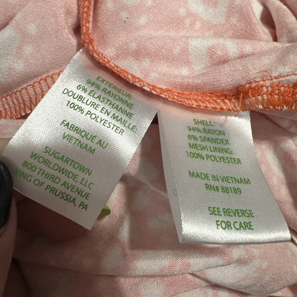 Lilly Pulitzer NWT Ulla Maxi Dress Flamingo Feather Harbour View SZ L MSRP $198 - Picture 6 of 6